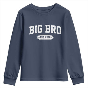 Big Bro Est 2026 Youth Sweatshirt Big Brother Baby Announcement