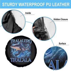 Tralalero Tralala Shark Spare Tire Cover Funny Internet Brainrot Memes Gen Alpha TS10 Print Your Wear