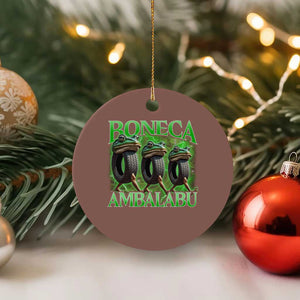 Boneca Ambalabu Frog Ceramic Ornament Funny Internet Brainrot Memes Gen Alpha TS10 1pc Mocha Print Your Wear