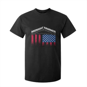 Operation Midnight Hammer T Shirt For Kid Tactical Warfare Jets Bombers Military American Flag TS10 Black Print Your Wear