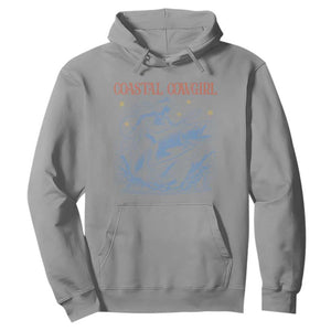 Coastal Cowgirl Hoodie Funny Western Country Rodeo Cowgirl Fishing TS10 Sport Gray Print Your Wear
