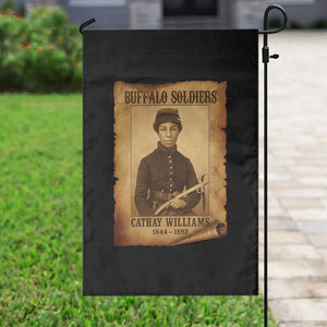 Cathay Williams Garden Flag Buffalo Soldier First African American Female Soldier TS10 Print Your Wear