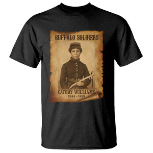 Cathay Williams T Shirt Buffalo Soldier First African American Female Soldier TS10 Black Print Your Wear