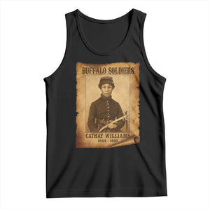 Cathay Williams Tank Top Buffalo Soldier First African American Female Soldier TS10 Black Print Your Wear