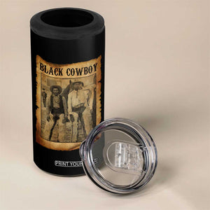 Black Cowboys 4 in 1 Can Cooler Tumbler Vintage African American Western Black History TS10 Print Your Wear