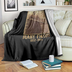 Mary Fields Black Cowgirl Throw Blanket Vintage African American Western Black History TS10 Print Your Wear