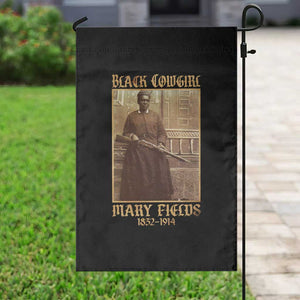 Mary Fields Black Cowgirl Garden Flag Vintage African American Western Black History TS10 Print Your Wear