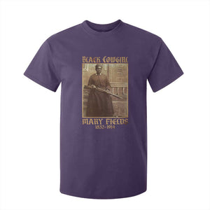 Mary Fields Black Cowgirl T Shirt For Kid Vintage African American Western Black History TS10 Purple Print Your Wear