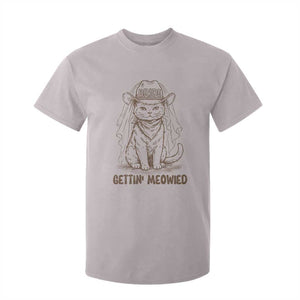 Cowgirl Bride Cat T Shirt For Kid Vintage Cow Cat Rodeo Bachelorette TS10 Ice Gray Print Your Wear
