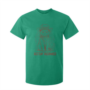 Cowgirl Bride Cat T Shirt For Kid Vintage Cow Cat Rodeo Bachelorette TS10 Irish Green Print Your Wear