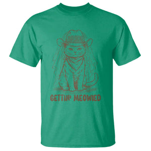 Cowgirl Bride Cat T Shirt Vintage Cow Cat Rodeo Bachelorette TS10 Irish Green Print Your Wear