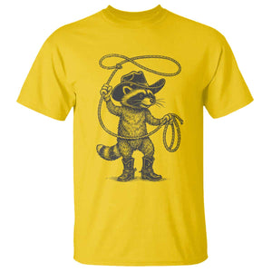 Vintage Raccoon Cowboy T Shirt Cowgirl Trash Panda Western Country Meme TS10 Daisy Print Your Wear