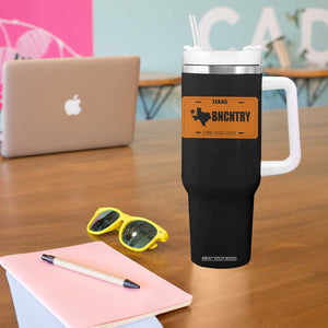 Texas Tumbler With Handle Lone Star State Western Cowboy BNCNTRY Country TS10 Print Your Wear