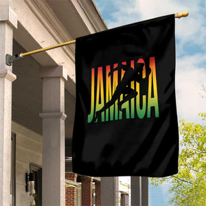 Jamaica Track And Field Garden Flag Retro Vintage Sport Jamaican Flag TS10 Print Your Wear