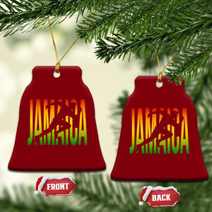 Jamaica Track And Field Ceramic Ornament Retro Vintage Sport Jamaican Flag TS10 Print Your Wear