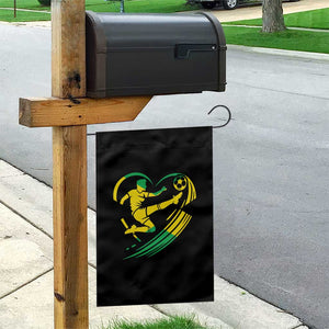 Jamaica Soccer Garden Flag Jamaican Flag Reggae Football Caribbean Pride TS10 Print Your Wear