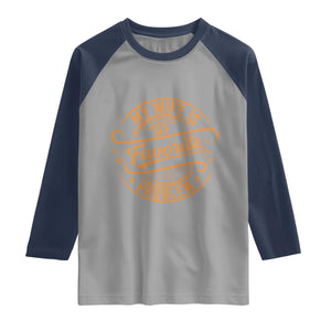My Wife Is My Favorite Problem Funny Husband Sayings Raglan Shirt TS10 Sport Gray Navy Print Your Wear