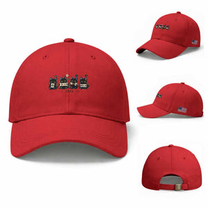 Black Cat Mahjong Lover Cute Graphic Baseball Cap