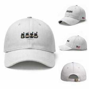 Black Cat Mahjong Lover Cute Graphic Baseball Cap
