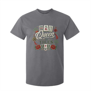 Mahjong Lovers T Shirt For Kid Queen Of Tiles Game Night Graphic