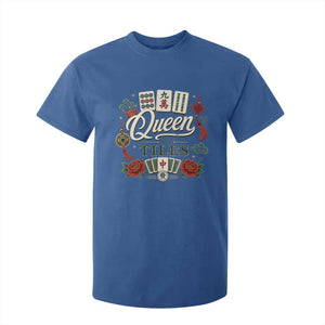 Mahjong Lovers T Shirt For Kid Queen Of Tiles Game Night Graphic