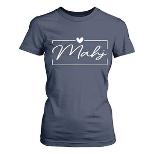 Mahjong Lovers T Shirt For Women Mah Jongg Game Night Graphic TS10 Navy Print Your Wear