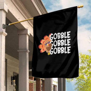Thanksgiving Gobble Garden Flag Turkey Day Thanksgiving Family TS10 Print Your Wear