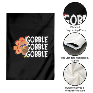Thanksgiving Gobble Garden Flag Turkey Day Thanksgiving Family TS10 Print Your Wear
