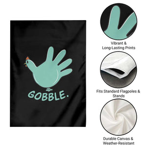 Thanksgiving Nurse Turkey Garden Flag Turkey Glove Cute Thanksgiving Thankful Nurse Medical Assistant TS10 Print Your Wear