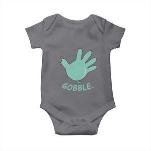 Thanksgiving Nurse Turkey Baby Onesie Turkey Glove Cute Thanksgiving Thankful Nurse Medical Assistant TS10 Charcoal Print Your Wear