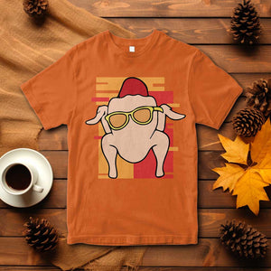 Turkey Thanksgiving T Shirt Funny Fall TS10 Orange Print Your Wear
