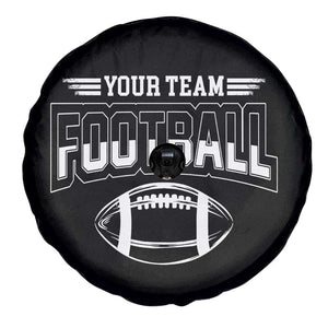 Custom Football Team Name Spare Tire Cover Personalized Game Day Mom High School Cheer Mom - Print Your Wear