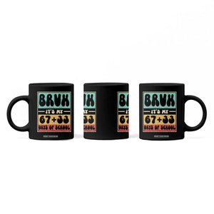 Bruh I Survived 67 33 Days of School Coffee Mug Retro 100th Day of School Boys Teachers Pupils TS10 Print Your Wear