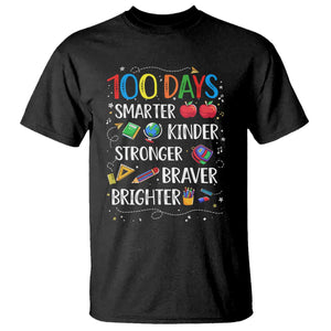 Happy 100 Days of School T Shirt 100th Day Kids Boys Girls Teachers Pupils TS10 Black Print Your Wear