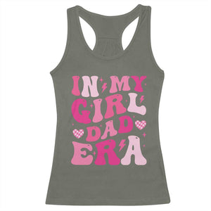 In My Dad Girl Era Racerback Tank Top Funny Fathers Day Gift 2025 TS10 Military Green Print Your Wear