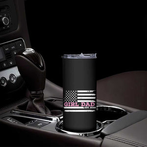 Dad Of Girl Est. 2026 Skinny Tumbler Daddy Fathers Day USA Flag TS10 Print Your Wear