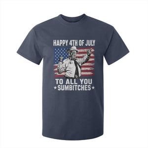 Happy 4th Of July To All You Sumbitches T Shirt For Kid Funny Independence Day Meme American Flag
