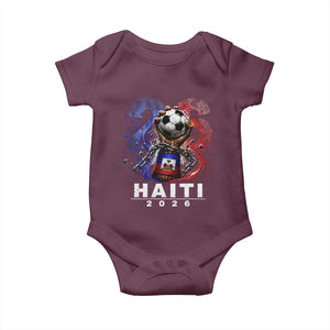 Haiti Soccer 2026 Baby Onesie World Football Fan Haitian Pride Ayiti