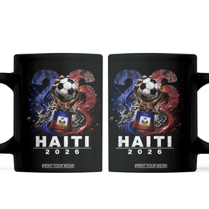 Haiti Soccer 2026 Coffee Mug World Football Fan Haitian Pride Ayiti TS10 Black Print Your Wear