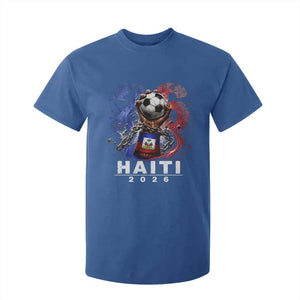 Haiti Soccer 2026 T Shirt For Kid World Football Fan Haitian Pride Ayiti TS10 Royal Blue Print Your Wear
