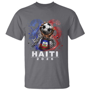 Haiti Soccer 2026 T Shirt World Football Fan Haitian Pride Ayiti TS10 Charcoal Print Your Wear