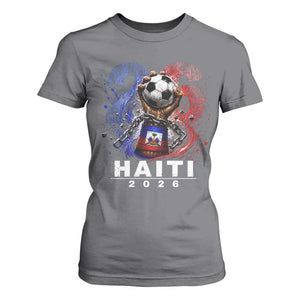 Haiti Soccer 2026 T Shirt For Women World Football Fan Haitian Pride Ayiti