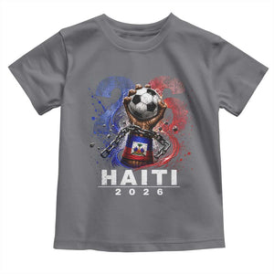 Haiti Soccer 2026 Toddler T Shirt World Football Fan Haitian Pride Ayiti