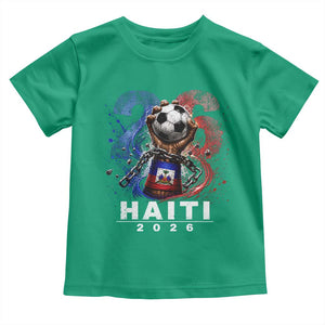 Haiti Soccer 2026 Toddler T Shirt World Football Fan Haitian Pride Ayiti