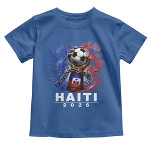 Haiti Soccer 2026 Toddler T Shirt World Football Fan Haitian Pride Ayiti