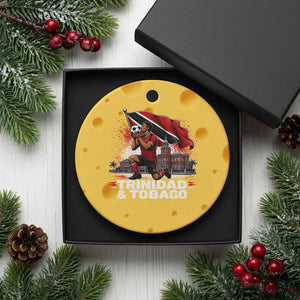 Trinidad and Tobago Soccer Ceramic Ornament Patriotic Football Fan Caribbean Pride Gift TS10 1pc Yellow Cheese Print Your Wear