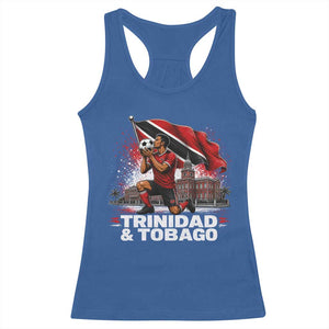 Trinidad and Tobago Soccer Racerback Tank Top Patriotic Football Fan Caribbean Pride Gift TS10 Royal Blue Print Your Wear