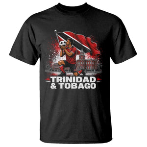 Trinidad and Tobago Soccer T Shirt Patriotic Football Fan Caribbean Pride Gift TS10 Black Print Your Wear