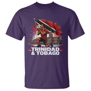 Trinidad and Tobago Soccer T Shirt Patriotic Football Fan Caribbean Pride Gift TS10 Purple Print Your Wear