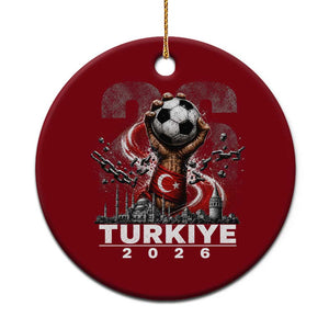 Turkish Soccer Ceramic Ornament Turkey Football Fan Vintage Turkish Pride